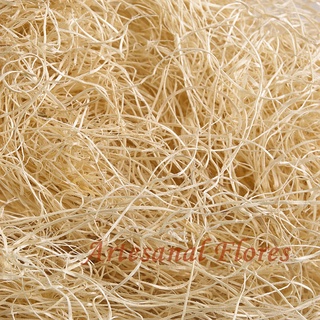PALHA MADEIRA NATURAL - 10 SACOS NA COR NATURAL - DECORAÇÃO PARA CAIXA E CESTAS PASCOA NATAL