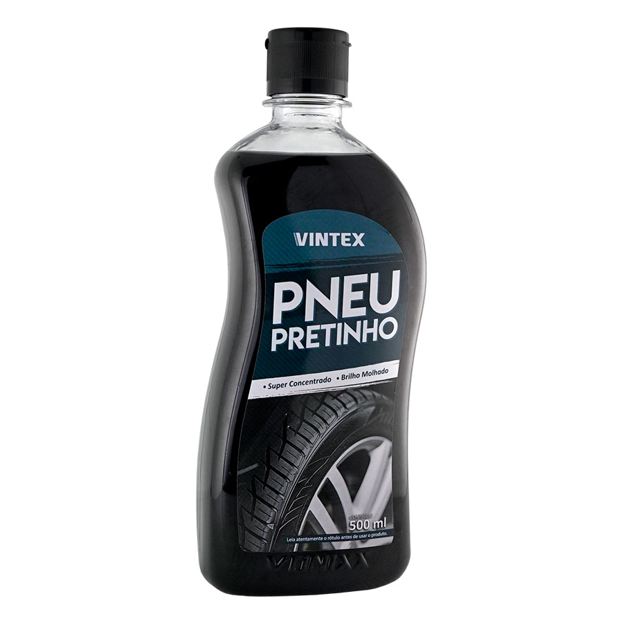 Pretinho para Pneu 500ml Vintex Brilho Molhado