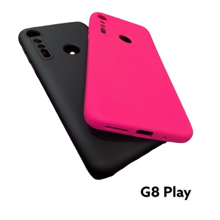 Capa Capinha de Veludo dentro para Moto G8 Play