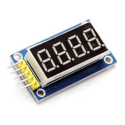 Modulo Display 4 Digitos Vermelho 74hc595 Relógio Arduino
