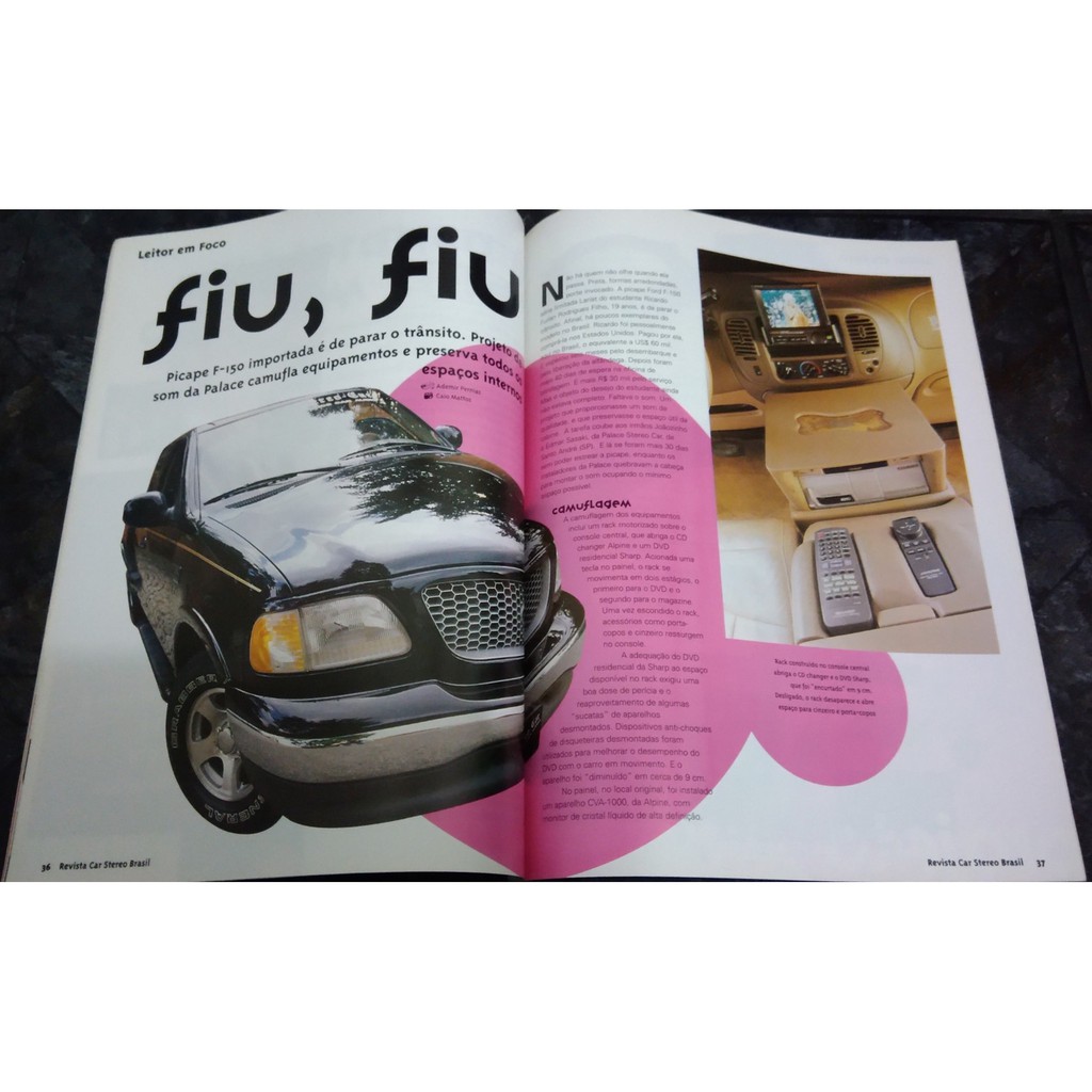 Revista Car Stereo Brasil 1999 Nº 04 - Ford F-150 Lariat Jaguar S-Type