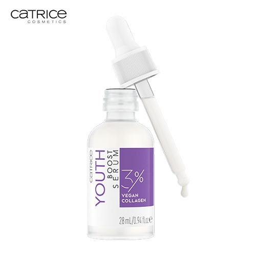 Catrice | Sérum Boost Youth 28ml Colágeno Vegano Para Todos Os Tipos De Pele Paraben Grátis , Gluten Silicone Gratis , Alcool Cruelty Free &