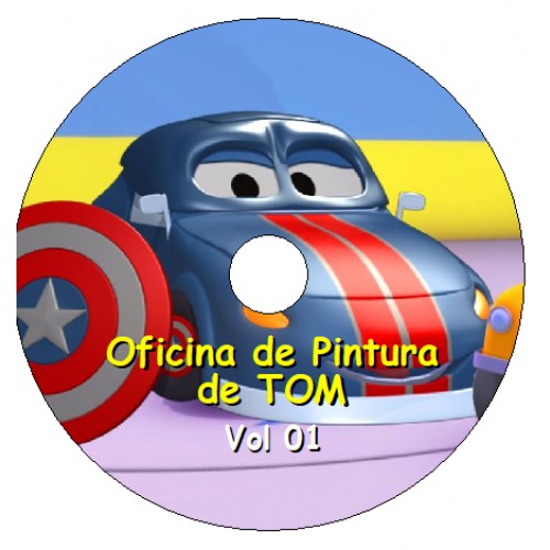5 DVDs - Oficina de Pintura do TOM