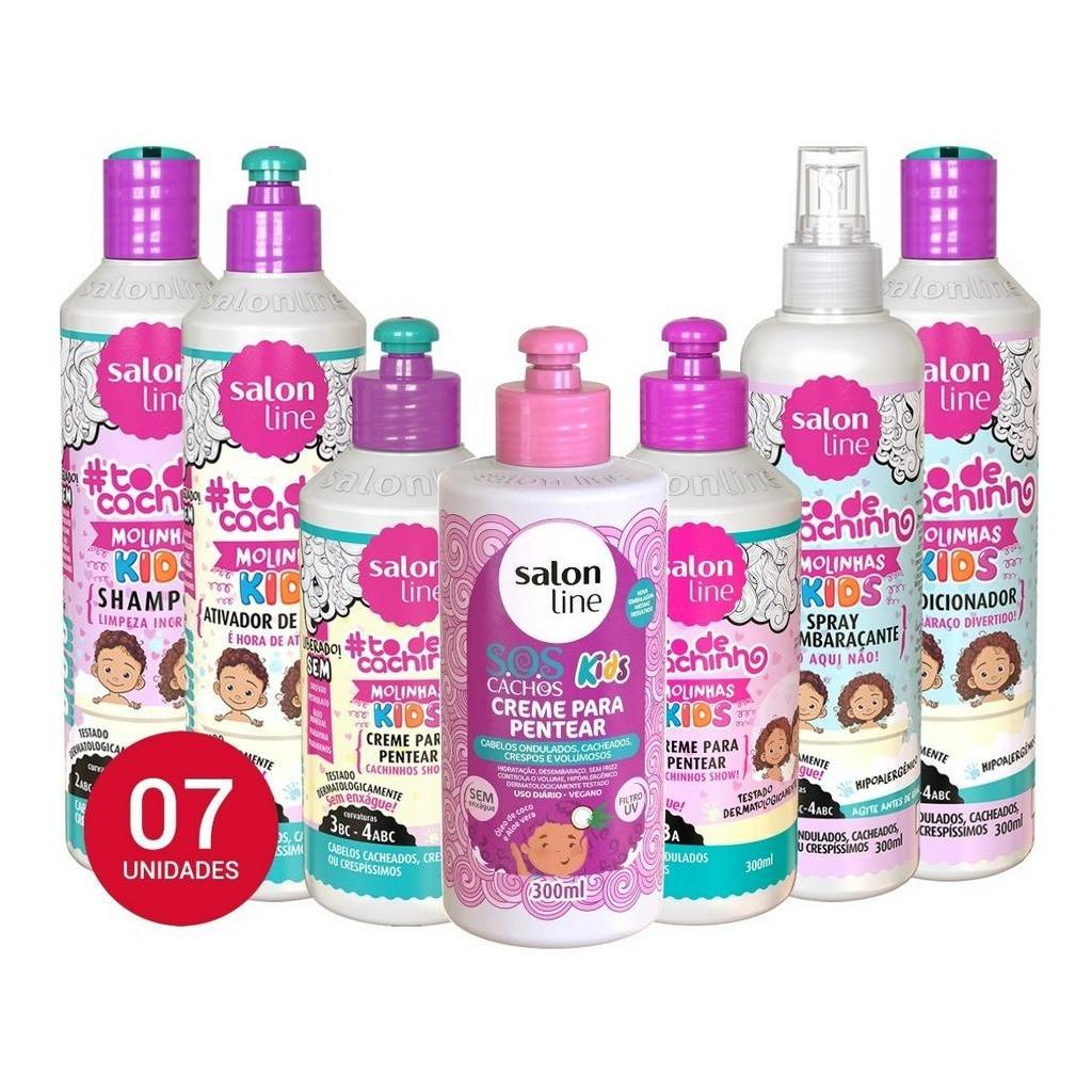 Kit Salon Line Infantil To De Cacho Kids Completo Liberado Vegano 01 Item Sos Kids Shopee Brasil