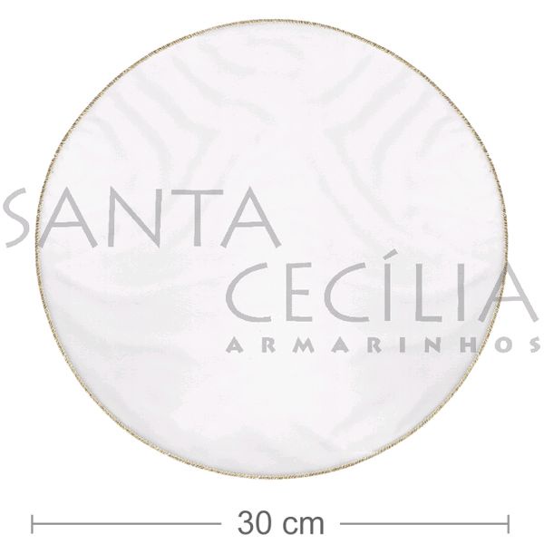 Organza Redonda - Cobre Jarra 29 cm - 25 unidades