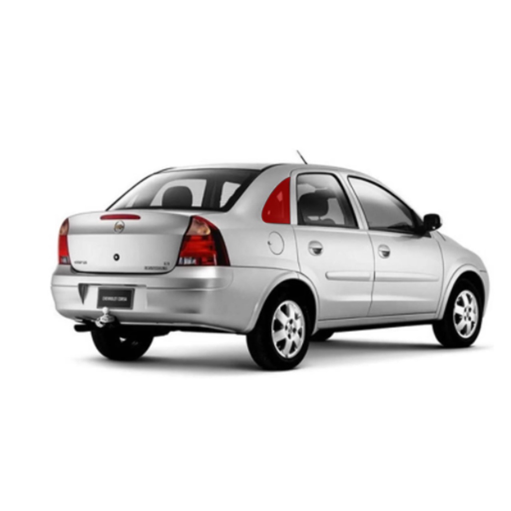 Vidro Lateral Traseiro Fixo Corsa Sedan Maxx Lado Direito