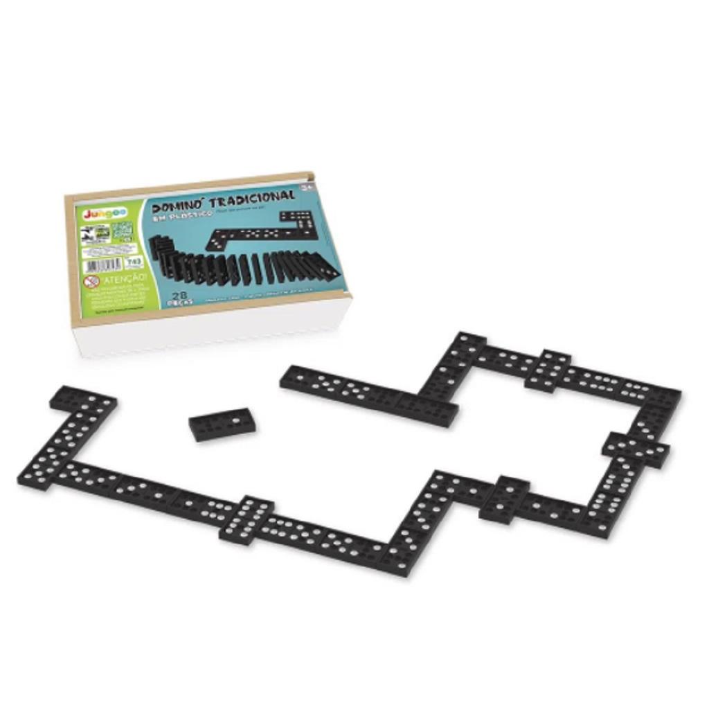 Estojo de dominó tradicional 743- Junges em Oferta na Shopee