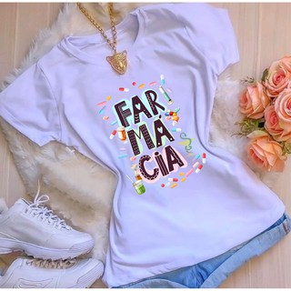 Blusa T-shirt Feminina Farmácia