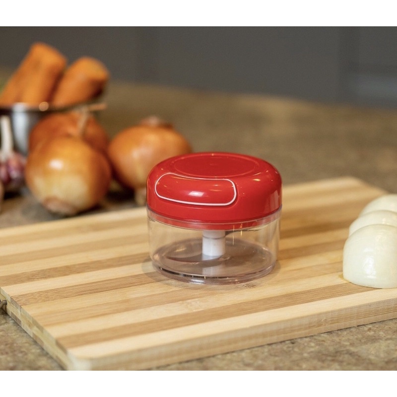 Mini Processador e Triturador De Alimentos Manual Lamina Inox