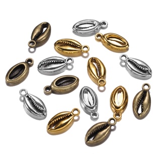 20 Pçs/Lote Banhado A Ouro Prata Antigo Bohemian Cowrie Concha Conchas Pingente Charme Para Colares Pulseira Jóias Fazendos Suprimentos em Oferta na Shopee