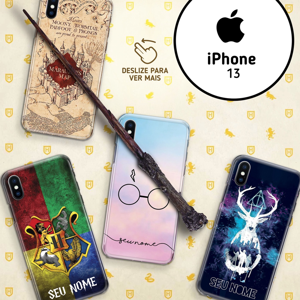 Capa Capinha iPhone 13 Harry Potter Escorrega o Preço