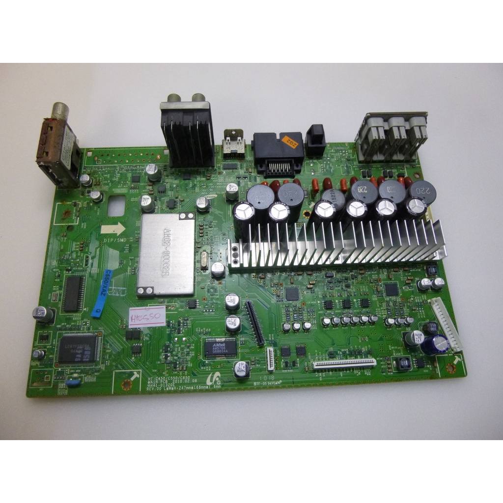 placa principal home theater samsung ht c550/553 / defeito sucata