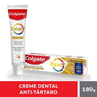 Creme Dental Colgate Total 12 Anti-Tártaro 180g