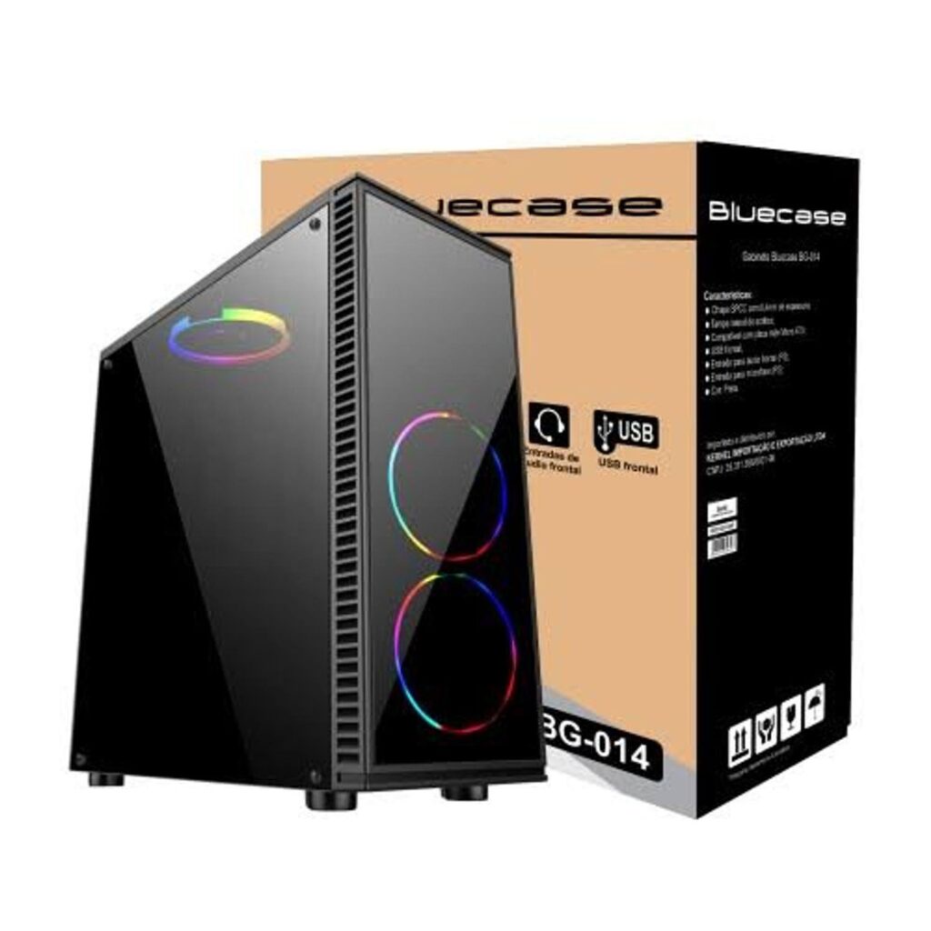 Gabinete Gamer Bluecase BG-014 (CPU) Gamer/CPU GAMER/PC GAMER