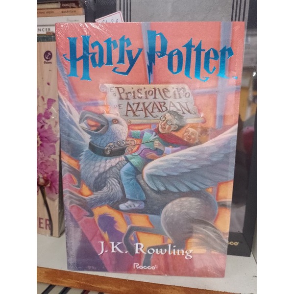 Harry Potter e o Prisioneiro de Azkaban (NOVO) lacrado J K Rowling promoção