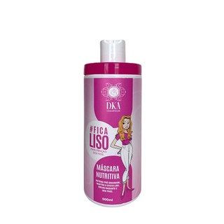 MASCARA PÓS QUIMICA 500 GRS - FICA LISO Máscara Hidratante Tratamento Pós Progressiva