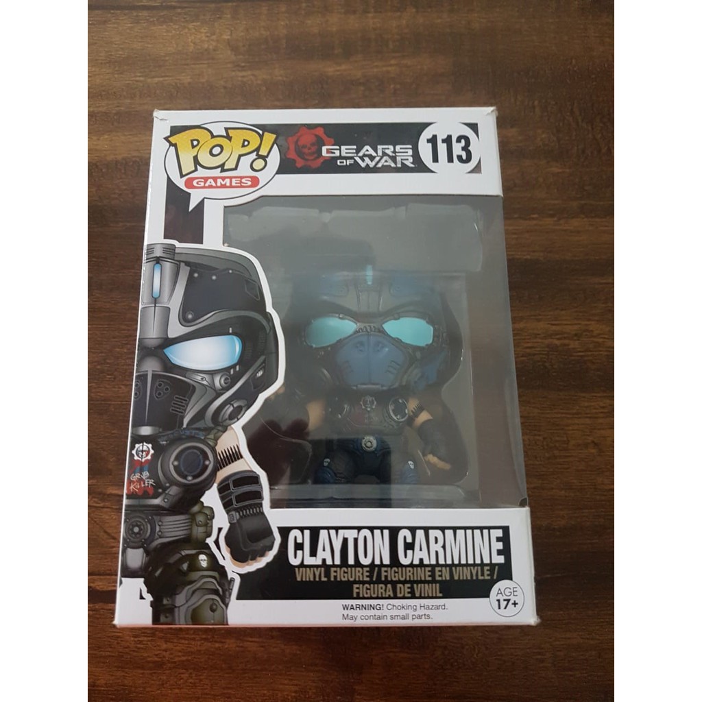 FUNKO POP CLAYTON CARMINE 113 GEARS OF WAR GAMES