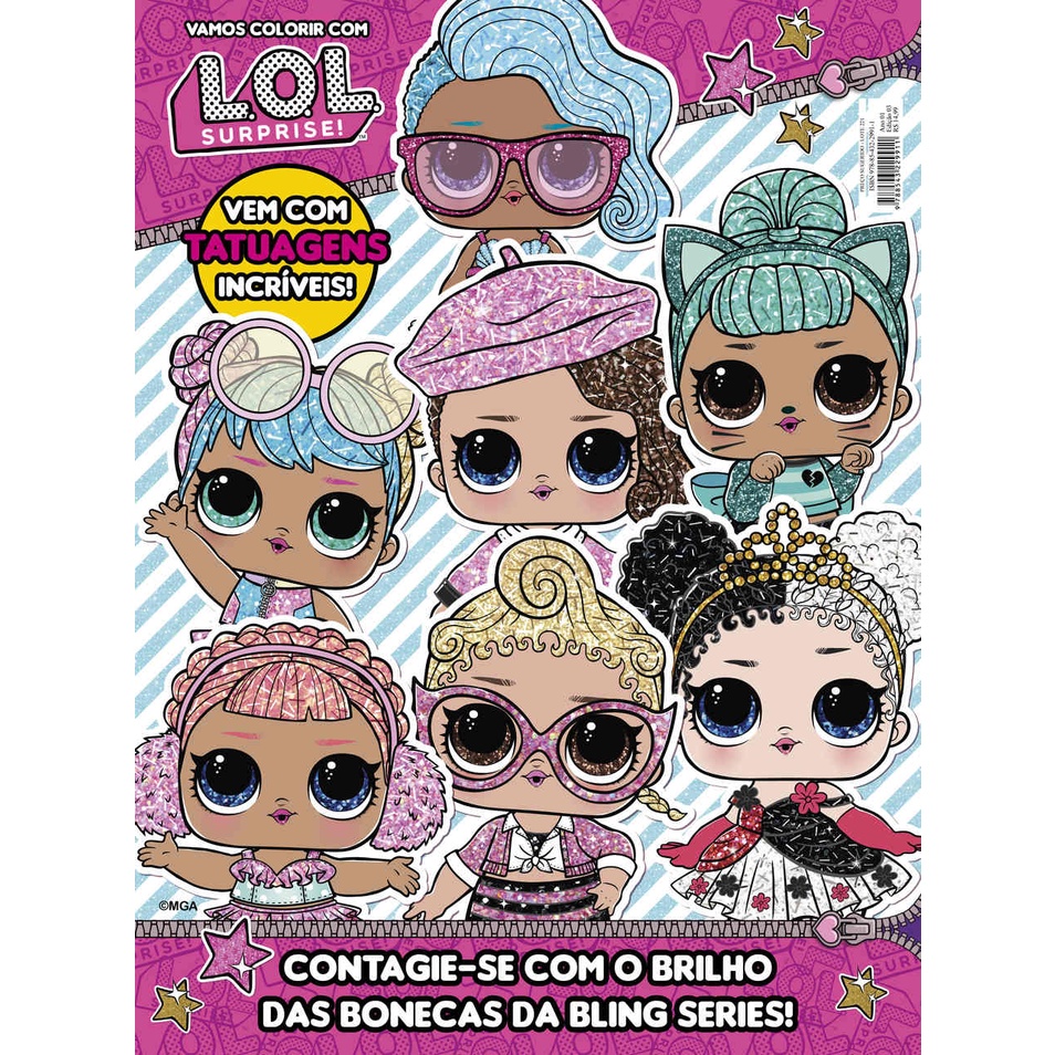 Vamos Colorir com LOL Surprise em Oferta na Shopee