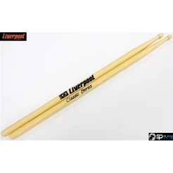 Par Baquetas Liverpool Classic Series Marfim Ponta De Madeira Medidas 5A / 5B / 7A / 2B