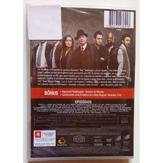 Box Dvd The Blacklist - Segunda Temporada Completa - 5 Discos Original ...