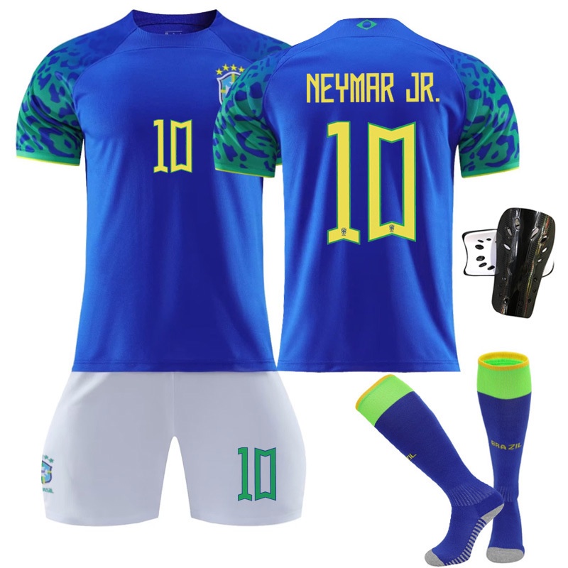 Neymar Jr. Brazil National Team Nike 2022/23 Away Vapor Match Authentic  Player Jersey - Blue