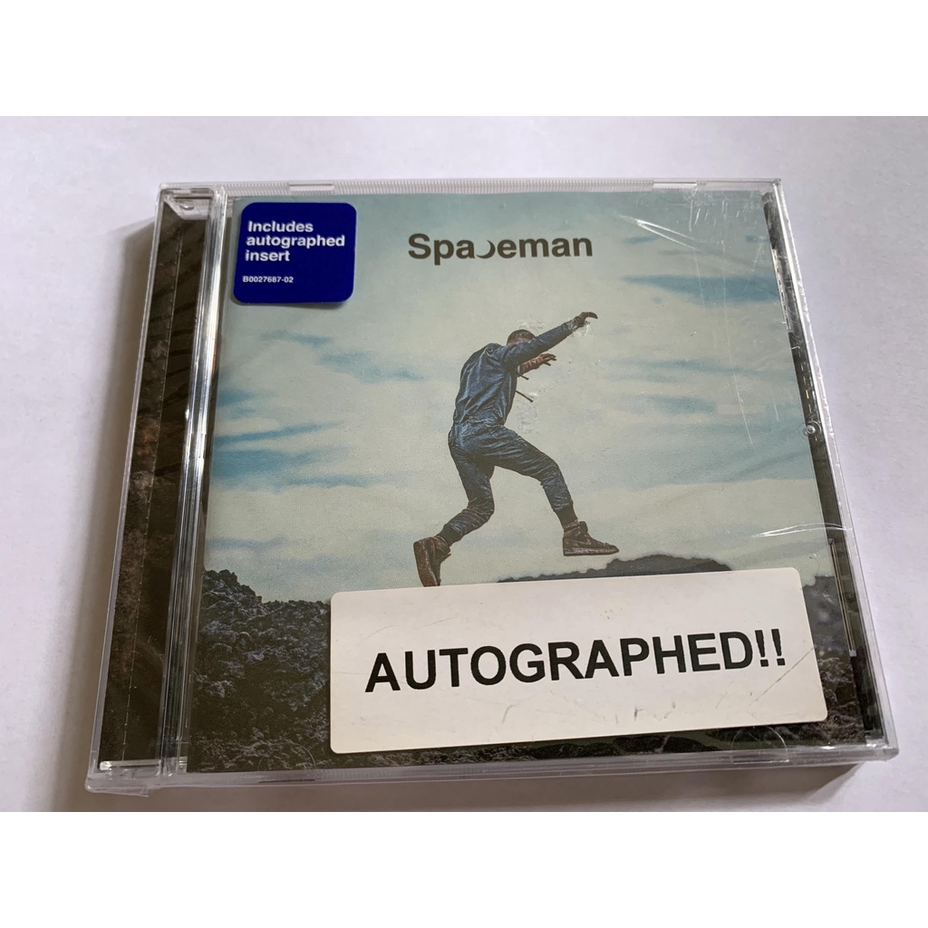 Nick Jonas Spaceman Autografado CD Lacrado Importado Raro