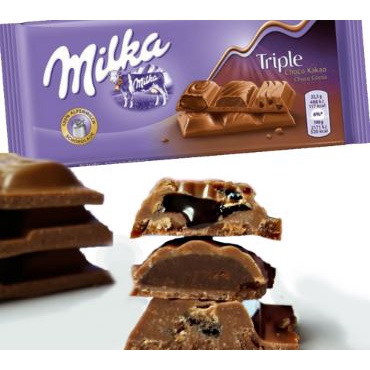 Kit 10 Barras Milka 100g. Chocolate milka