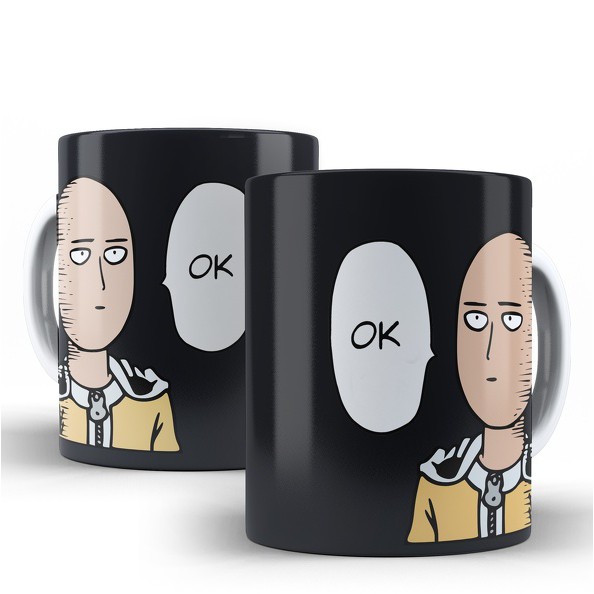 Caneca anime - One Punch Man em Oferta na Shopee