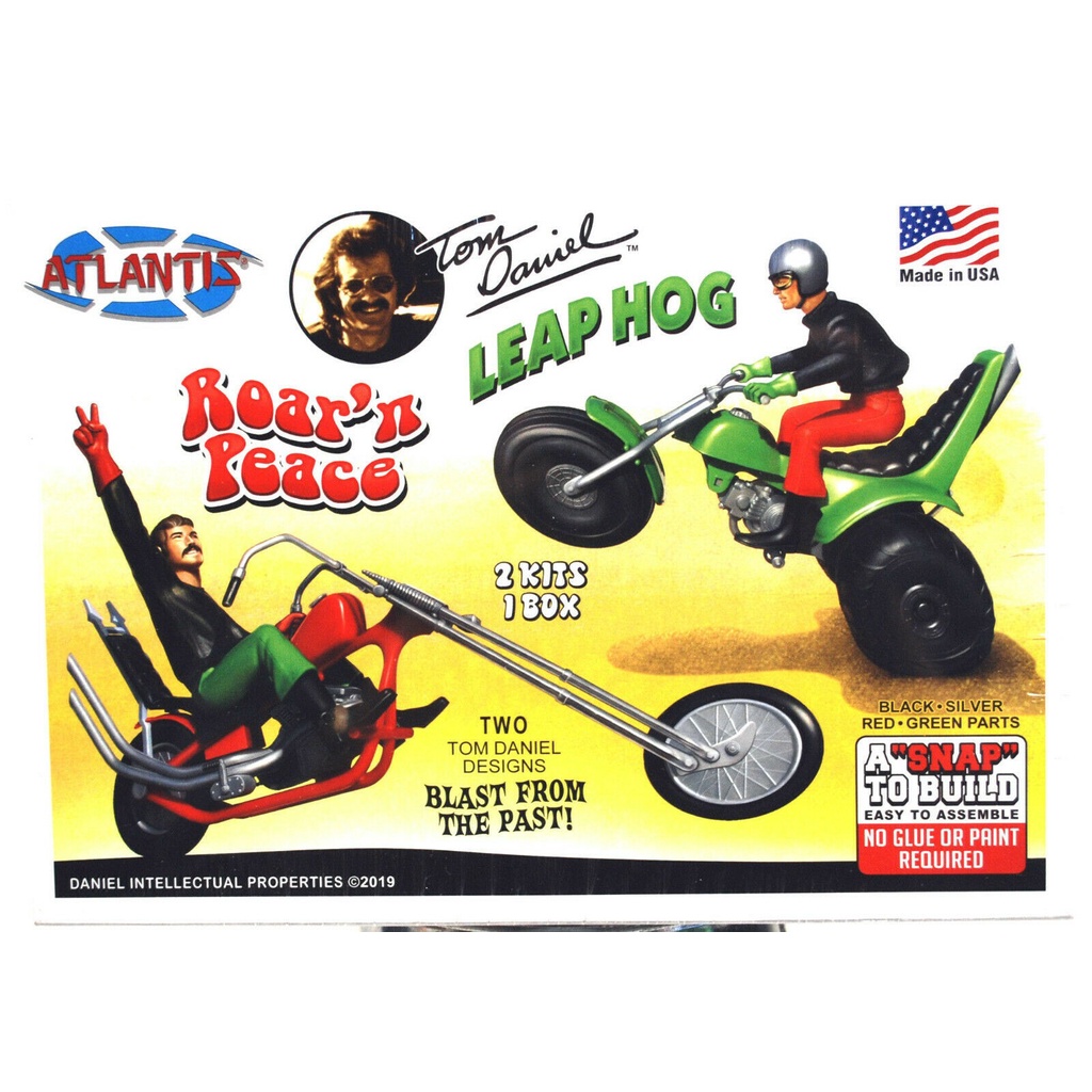 Atlantis M6600 Tom Daniel Leap Hog ATV Roar'N Peace Motorcycle SNAP