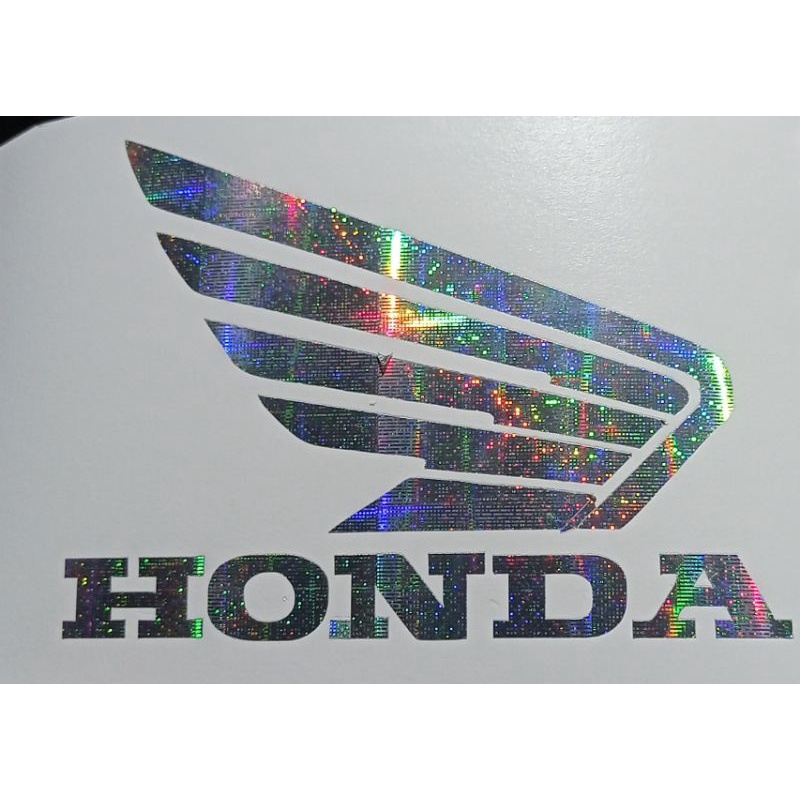 Adesivos Asas da Honda Holográfico