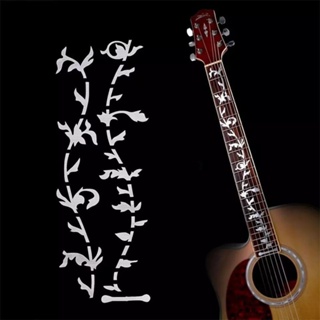 Adesivo Marcador De Escala Prata Floral Para Violao/guitarra em Oferta na Shopee