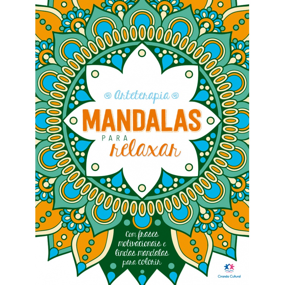 Livro - Mandalas para relaxar - Capa comum - Ciranda Cultural em Oferta na Shopee