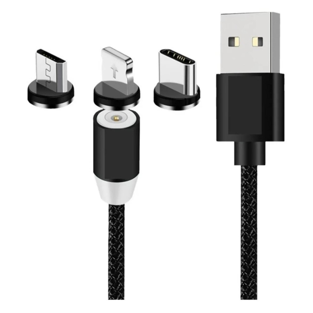 cabo magnetico  de celular  usb 3 em 1 OFERTA DO DIA