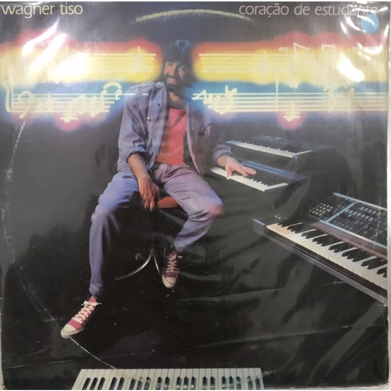 LP VINIL WAGNER TISO - CORAÇÃO DE ESTUDANTE - 1985 - mv