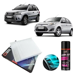 Filtro Cabine Ar Condicionado + Higienizador Ecosport Fiesta
