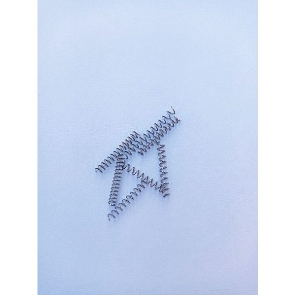 Molinhas para castor grosso 1mm - 200 unidades