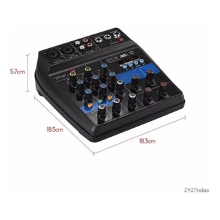 Mesa Crossover Stereo Mx Player Bluetooth Usb Mixer Som 4ch em Oferta na Shopee