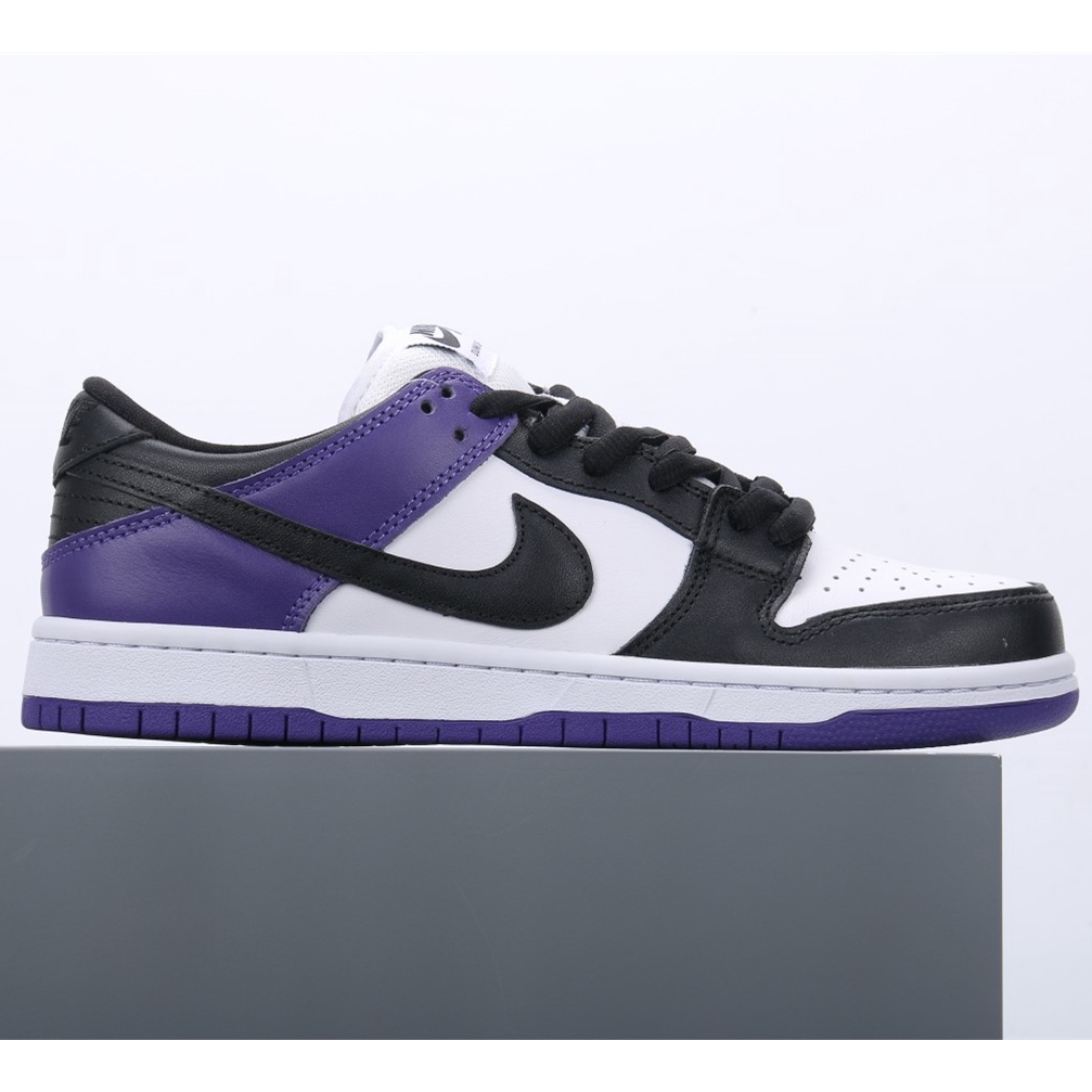 nike dunk low blue and purple