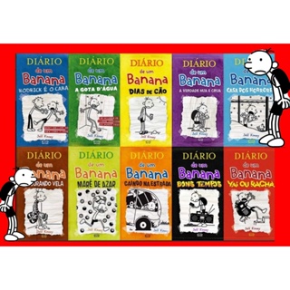 Diário de um Banana (novos) volumes 1,2,3,4,5,6,7,8,9,10. Escolher Variação. em Oferta na Shopee