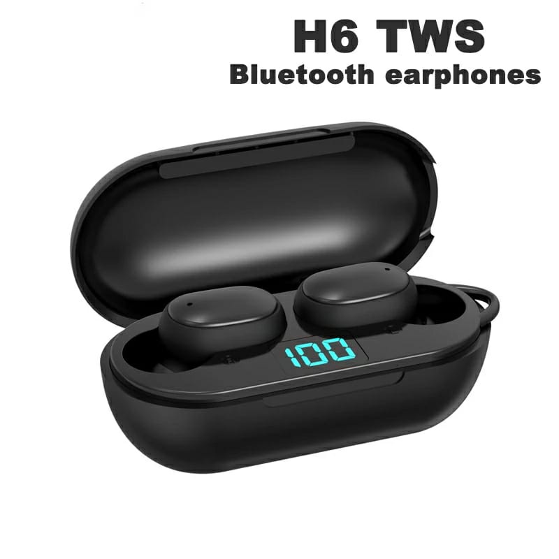 Fone De Ouvido H6 Sports Hifi Bluetooth 5.0 Ios Android