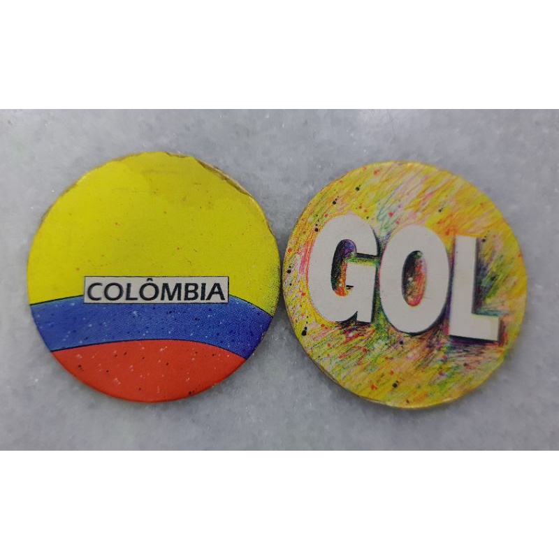 Lote 2 Tazos Pop Copa - Morandini - Tazo Antigo