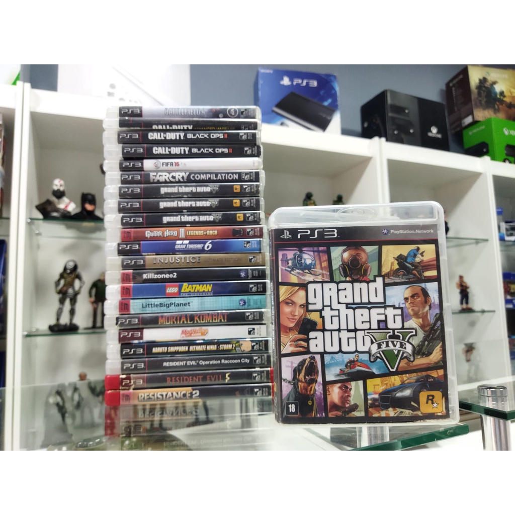 Grand Theft Auto V Premium Online Edition Gta V Ps4 em Promoção na  Americanas