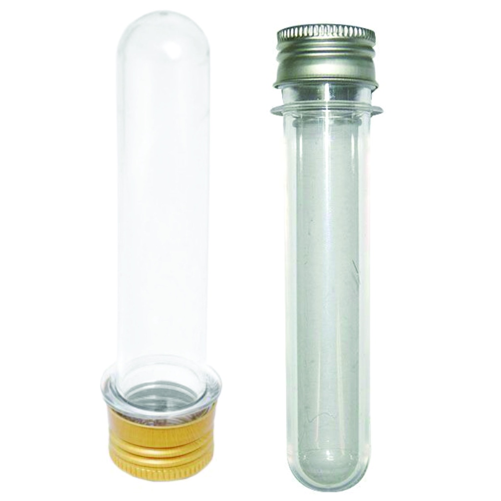 20 Tubete - Tubos - Tubetes 13cm Tampa Aluminio 20 Unidades para embalagem ou lembrancinhas