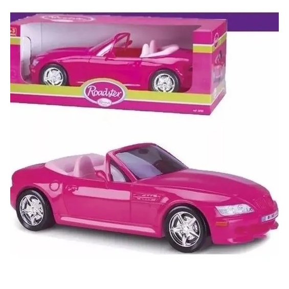 Brinquedo Infantil Carro Roadster Menina Roma Brinquedos