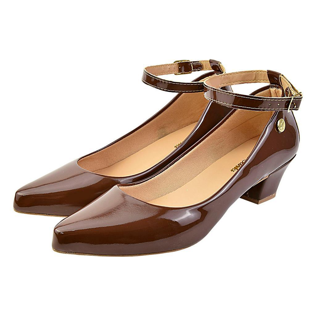 Sapato Feminino Scarpin Bico Fino Boneca 36.002 — imagem 2 de 2