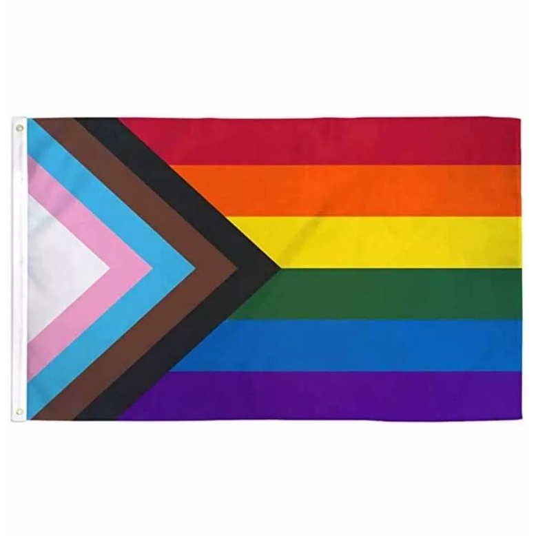 Bandeira Orgulho Lgbt 150x90cm Inclusiva Transexual Black Lives Matter Shopee Brasil 