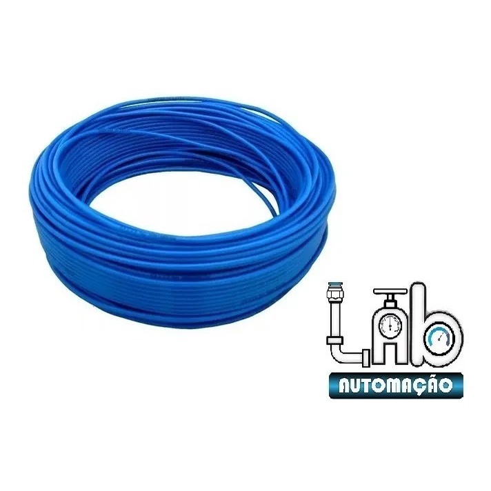 1m Mangueira Pneumática Flexível Ø4mm Tubo Pu 150psi/10bar