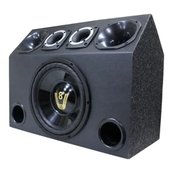 Caixa Carro Som Automotivo Completo Trio Subwoofer 12 Grave