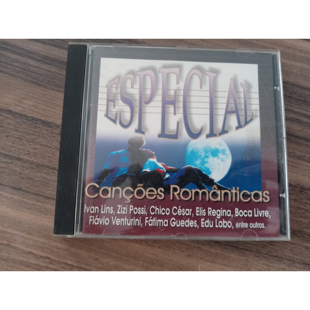 CD Especial Canções Românticas com Ivan Lins, Elis, Zizi Possi e mais