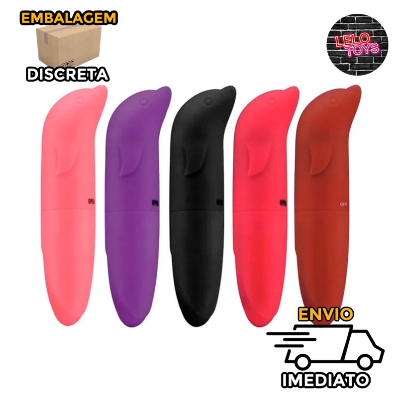 Vibrador Golfinho Ponto G Toque Aveludado Sex Shop Shopee Brasil 1152